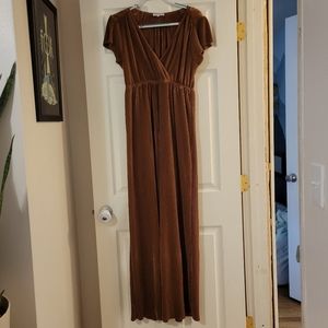 Bronze Baltic Born Pleated Dress